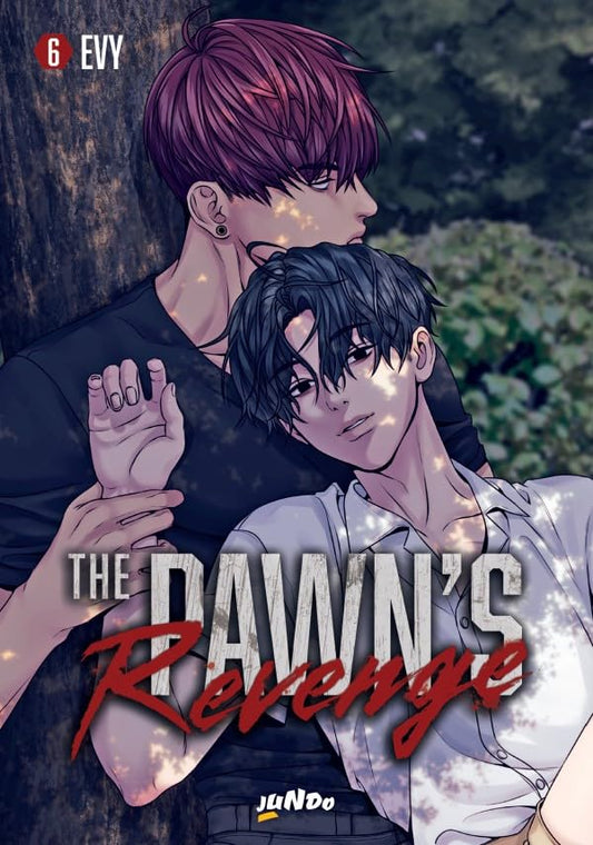 Copertina del manhwa The Pawn's Revenge Vol. 6 di EVY edito da Jundo con i due protagonisti vicini.   