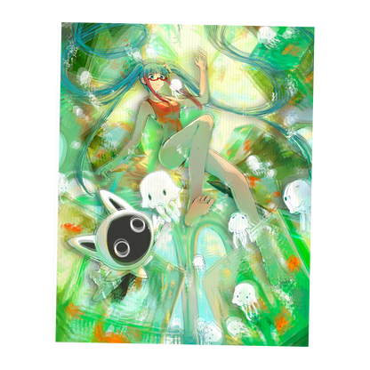 Uni & Tapu 3D Card Lenticolare - Esclusiva Mangapass 4