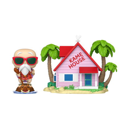 Master Roshi W/ Kame House- Dragon Ball - Funko POP! Town 46